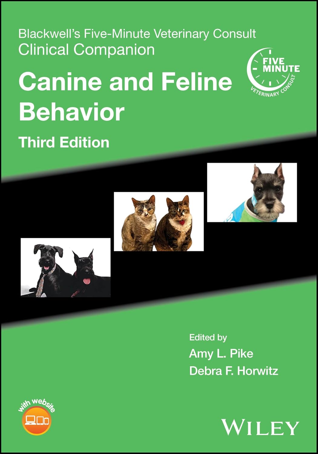 Cover of Blackwell's Five-Minute Veterinary Consult Clinical Companion: Canine and Feline Behavior
